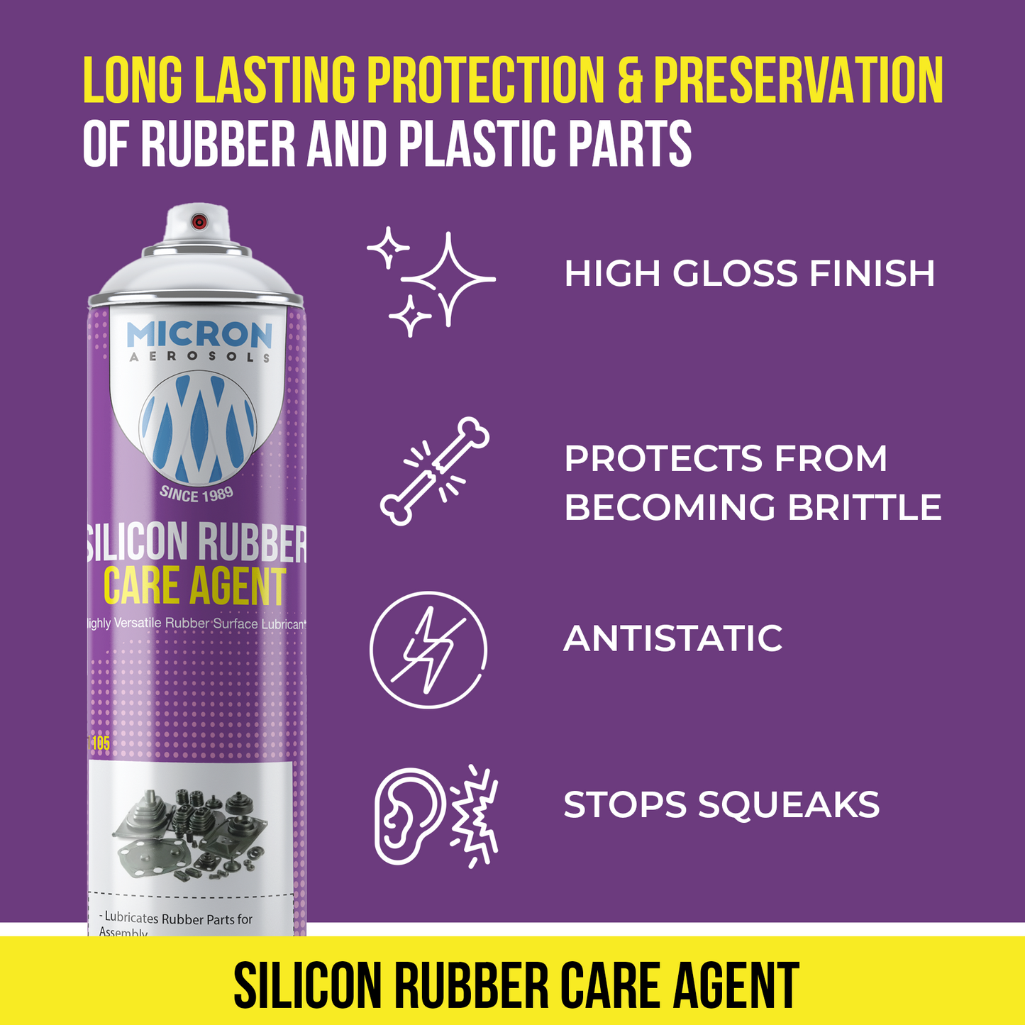 1105 Silicon Rubber Care Agent | 550ml