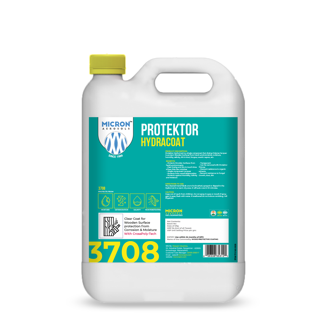 3708 - Protektor HydraCoat 5Ltrs