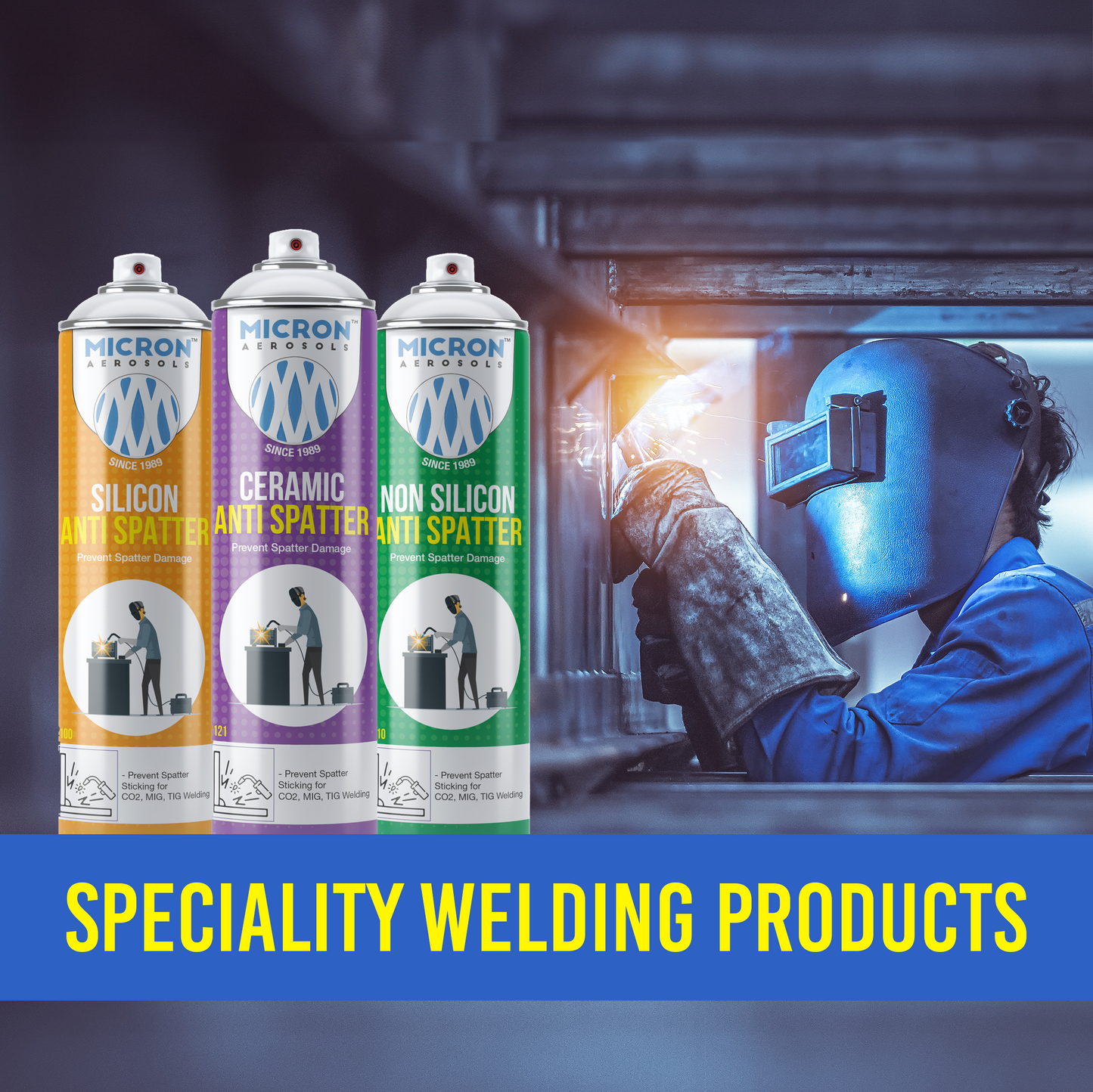 2100 Silicon Anti Spatter | 550ml