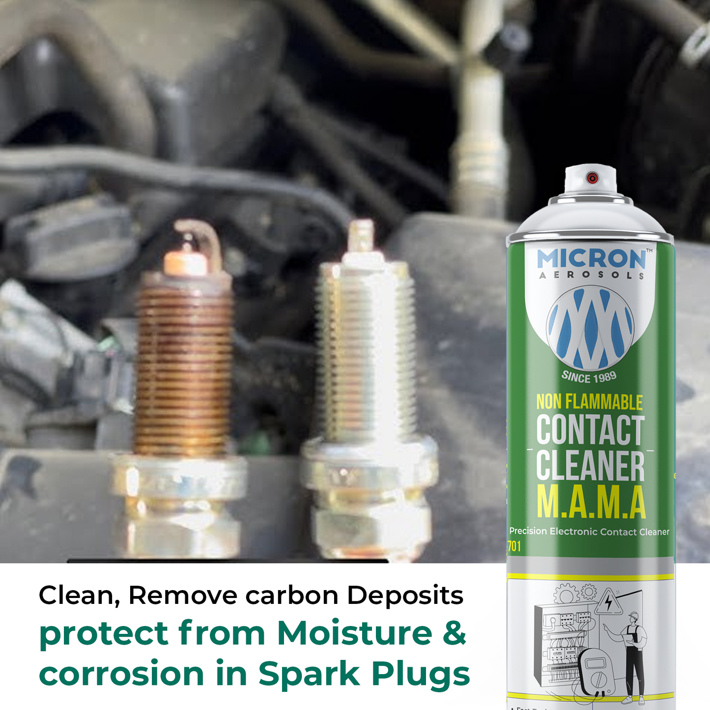 3211 Non Flammable Contact Cleaner | M.A.M.A | 500ml