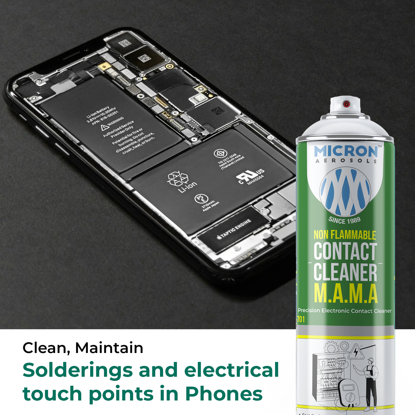 3211 Non Flammable Contact Cleaner | M.A.M.A | 500ml