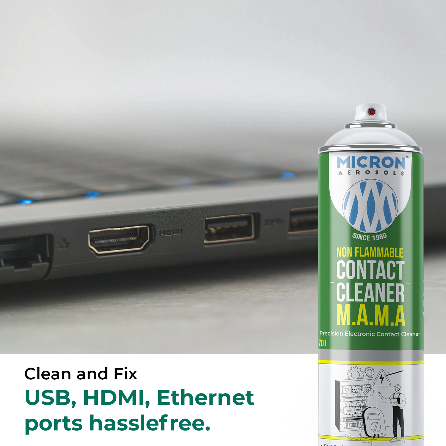 3211 Non Flammable Contact Cleaner | M.A.M.A | 500ml