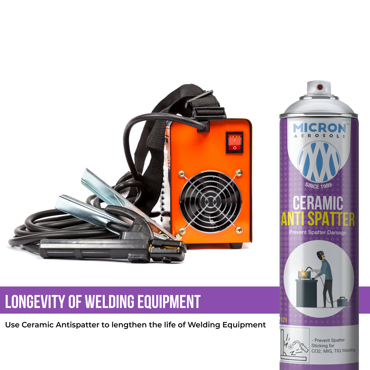 2121 Ceramic Powder Anti Spatter | 550ml | For temperatures upto 1200°C