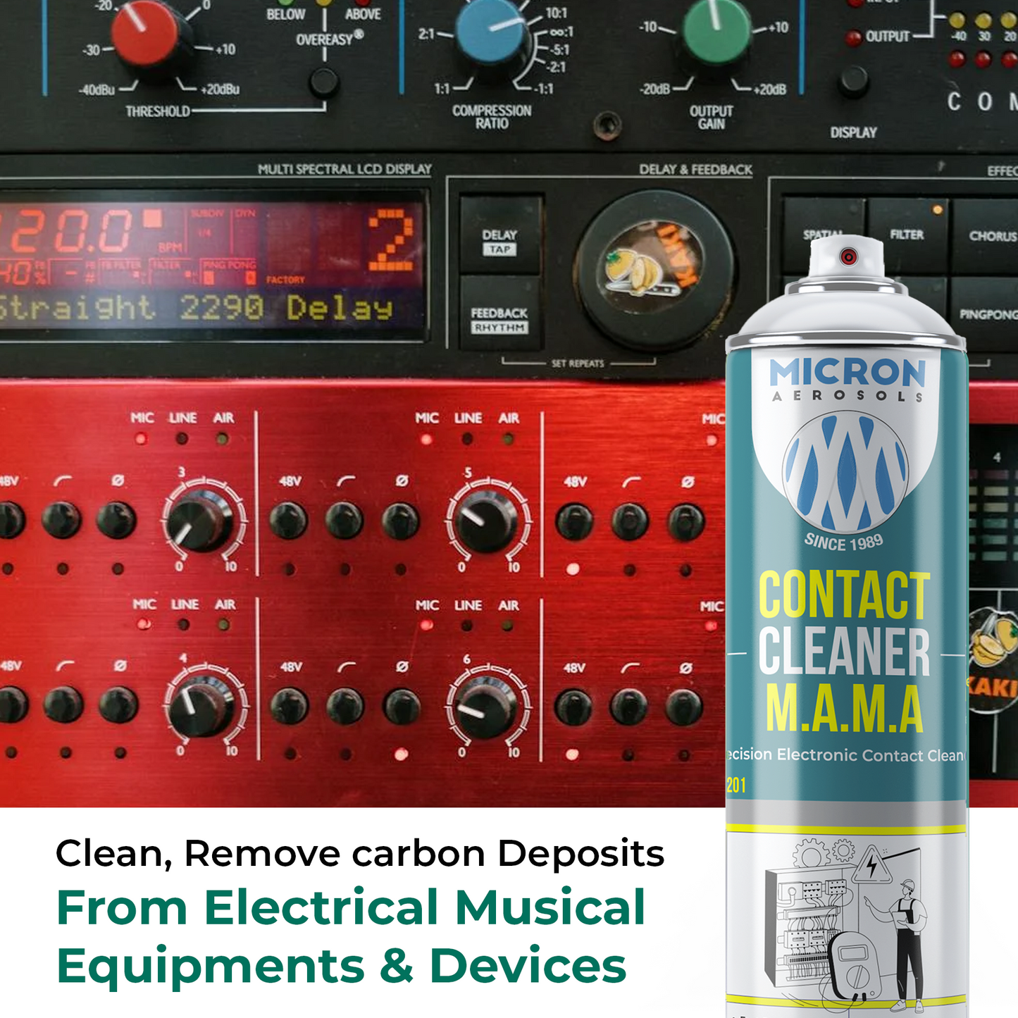 3201 Electrical Contact Cleaner | M.A.M.A | 500ml