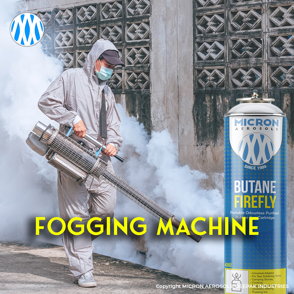 4300 Micron Aerosols® Butane Firefly | Butane Gas Cartridge | For Portable Gas Stoves, Flame Guns, Flame Throwers