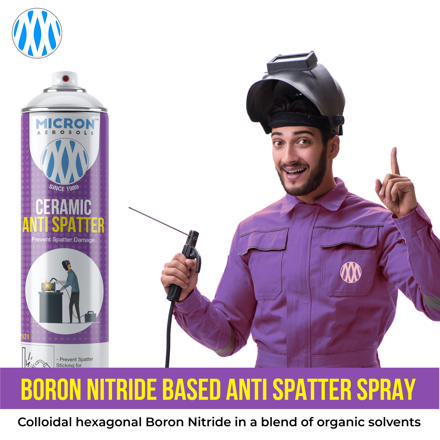 2121 Ceramic Powder Anti Spatter | 550ml | For temperatures upto 1200°C