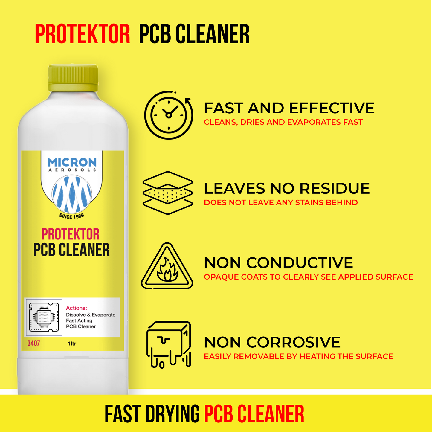 3400 Protektor® PCB Cleaner