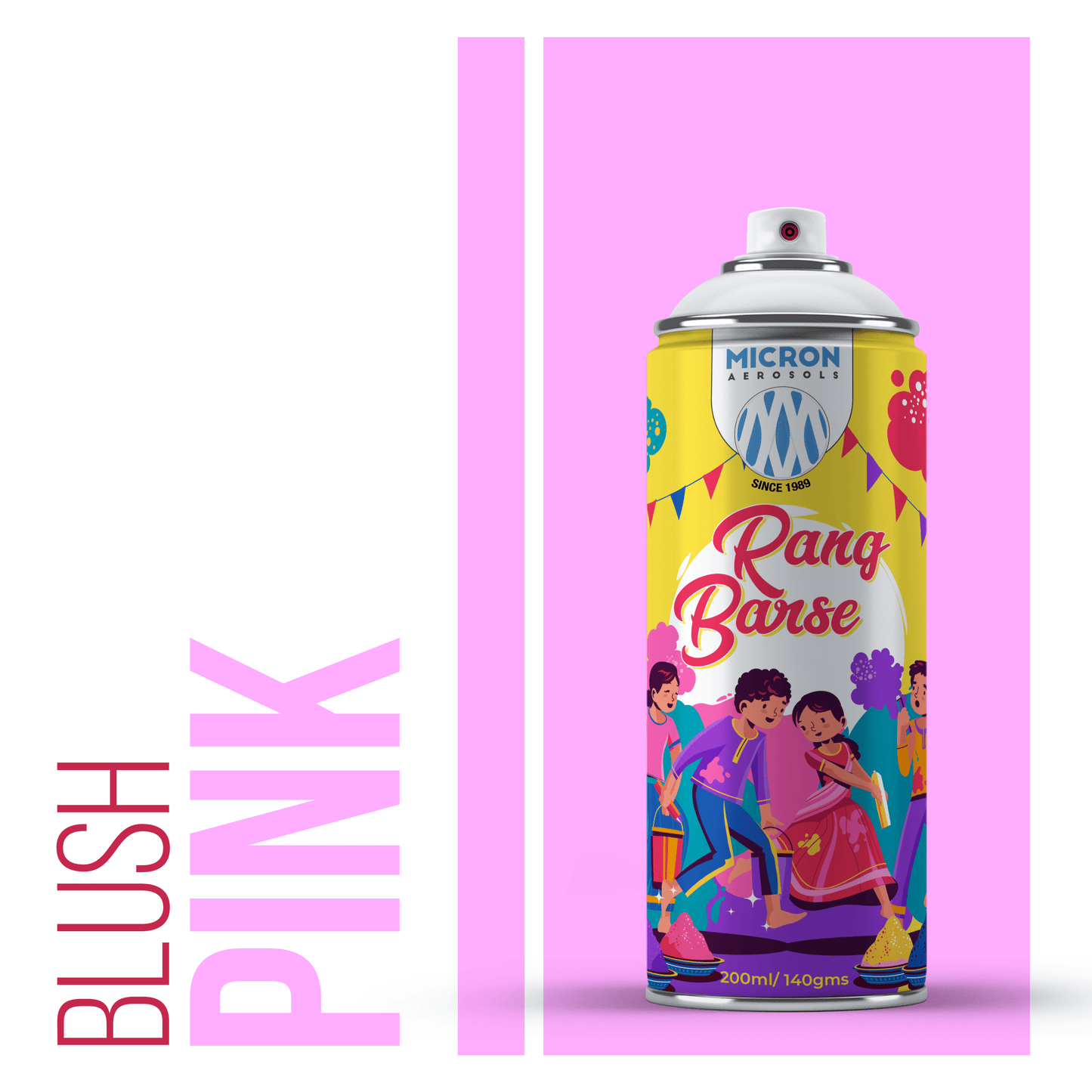 Rang Barse™ Organic Colour Spray | Holi Gift Box | Safe and Toxin Free | Pack of 3