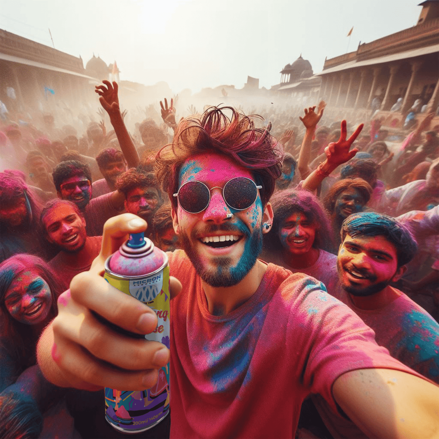 Rang Barse™ Organic Colour Spray | Holi Gift Box | Safe and Toxin Free | Pack of 3