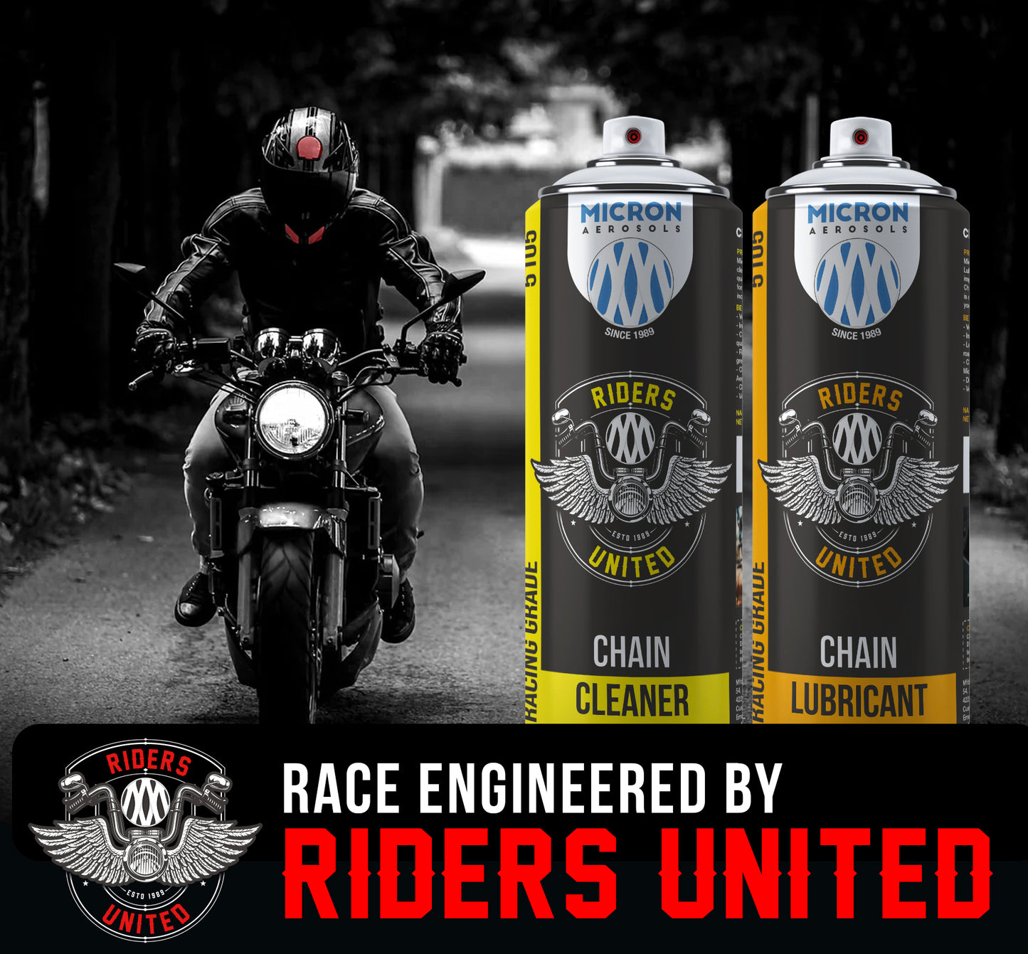5201 PTFE Enhanced Chain Lubricant Spray | Riders United