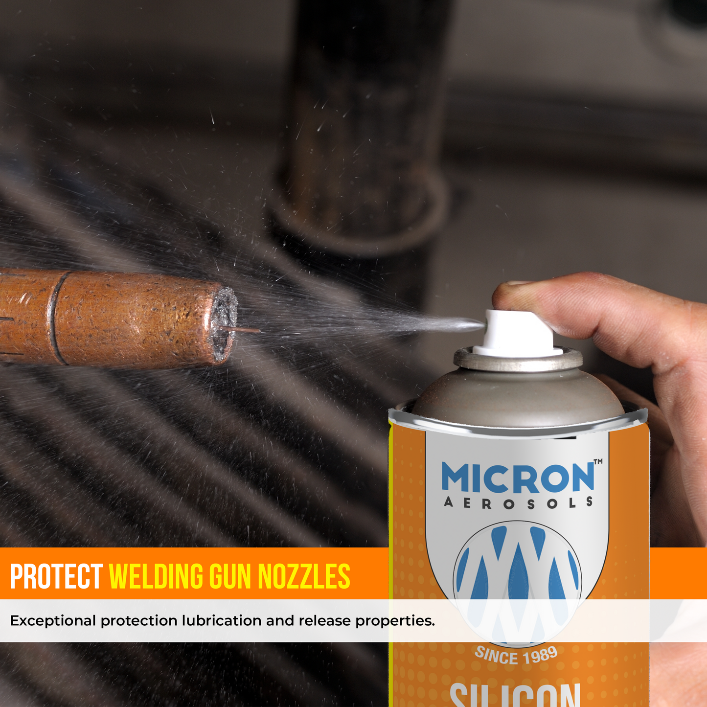 2100 Silicon Anti Spatter | 550ml