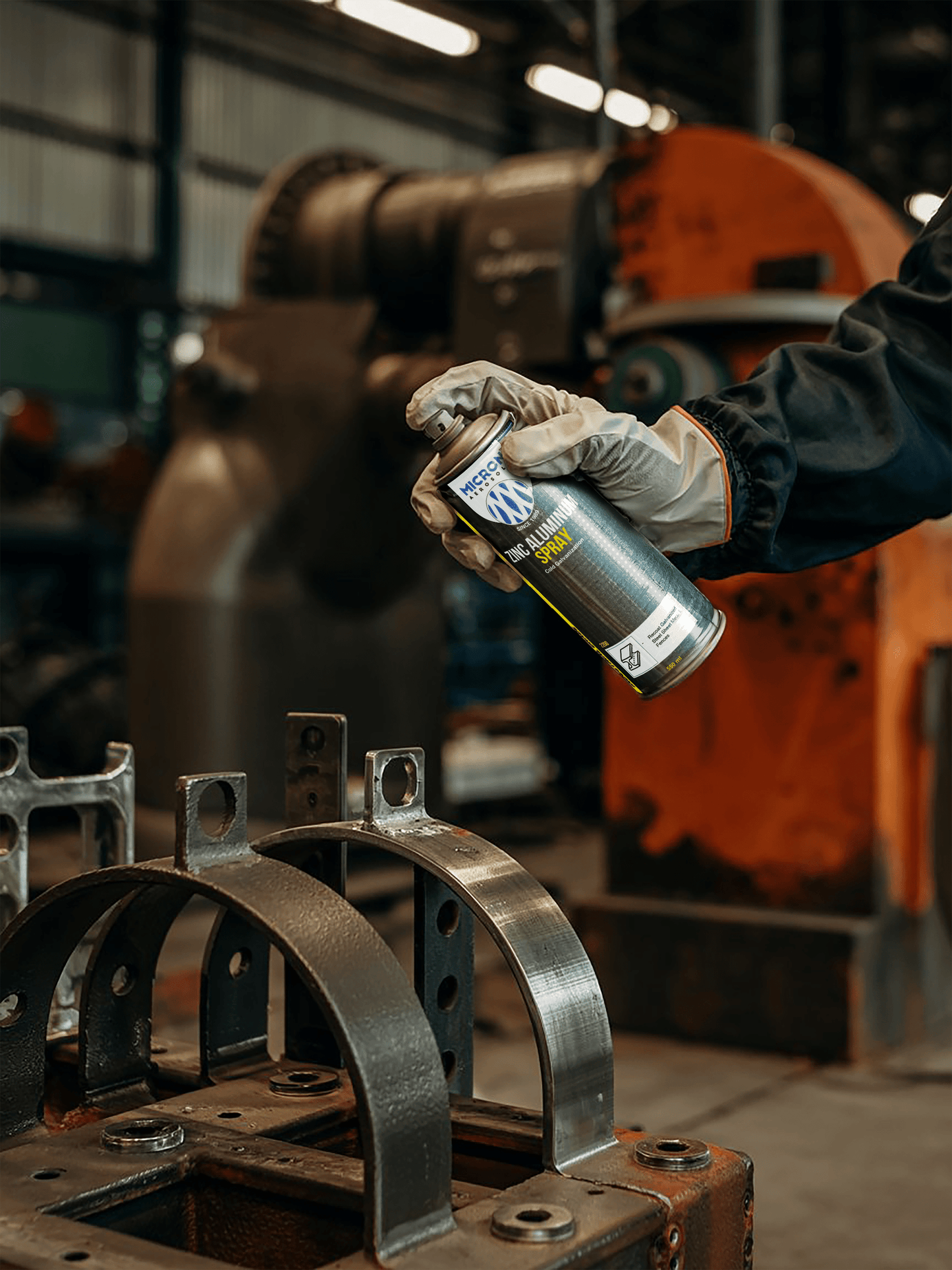 Zinc Aluminium Touch Up Paint | 500ml