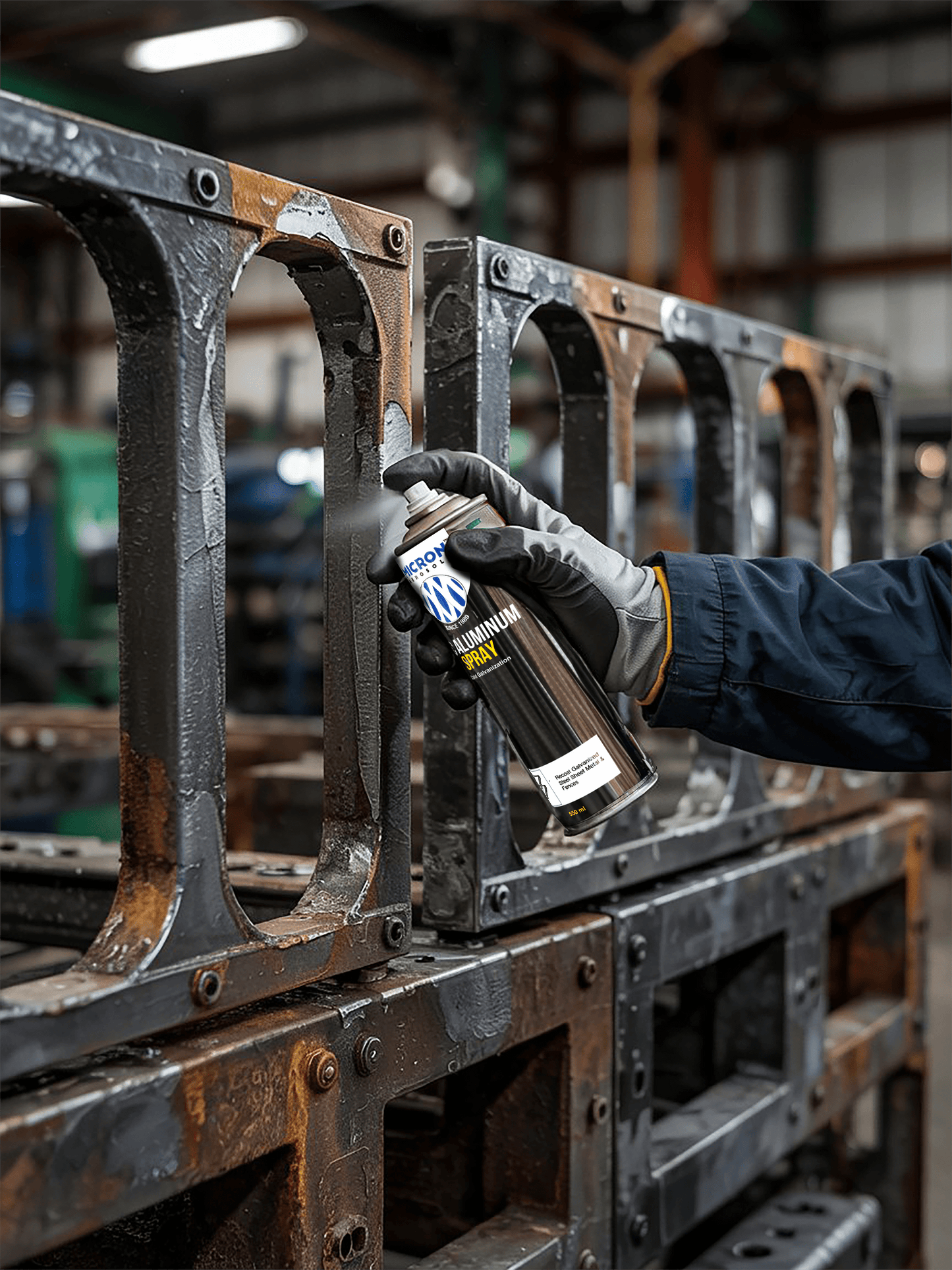 2200 Zinc Aluminium Touch Up Paint | 500ml