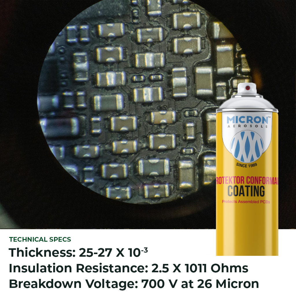 Protektor Conformal Coating Technical Specs