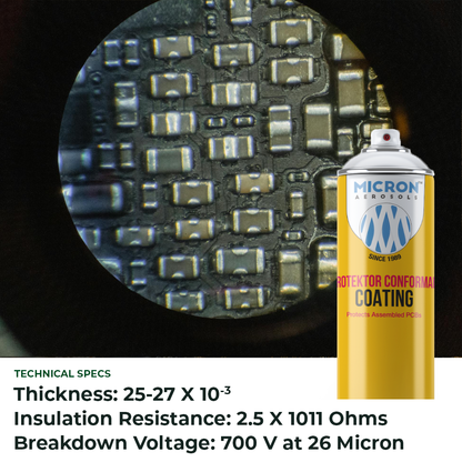 Protektor Conformal Coating Technical Specs