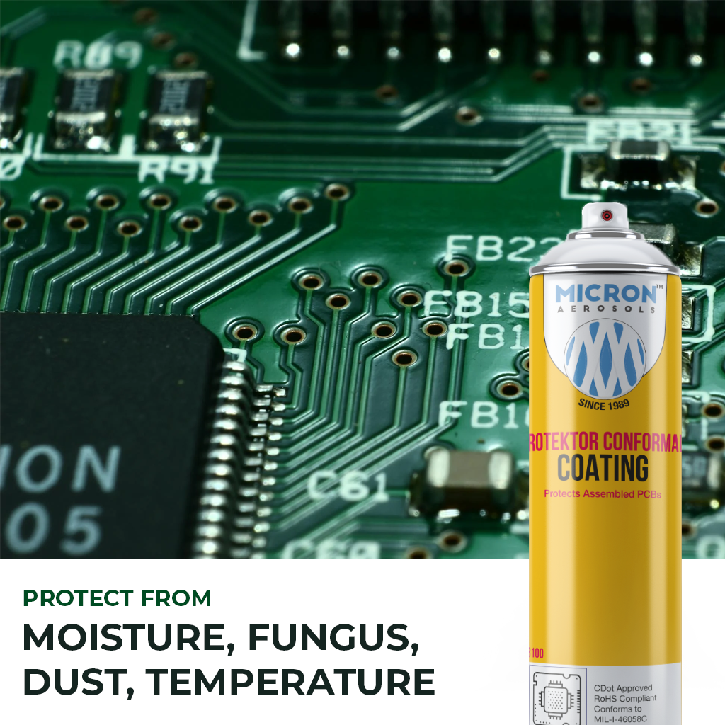 Pcb Protection Protektor® Conformal Coating - Superior PCB Protection – Micron Aerosols™