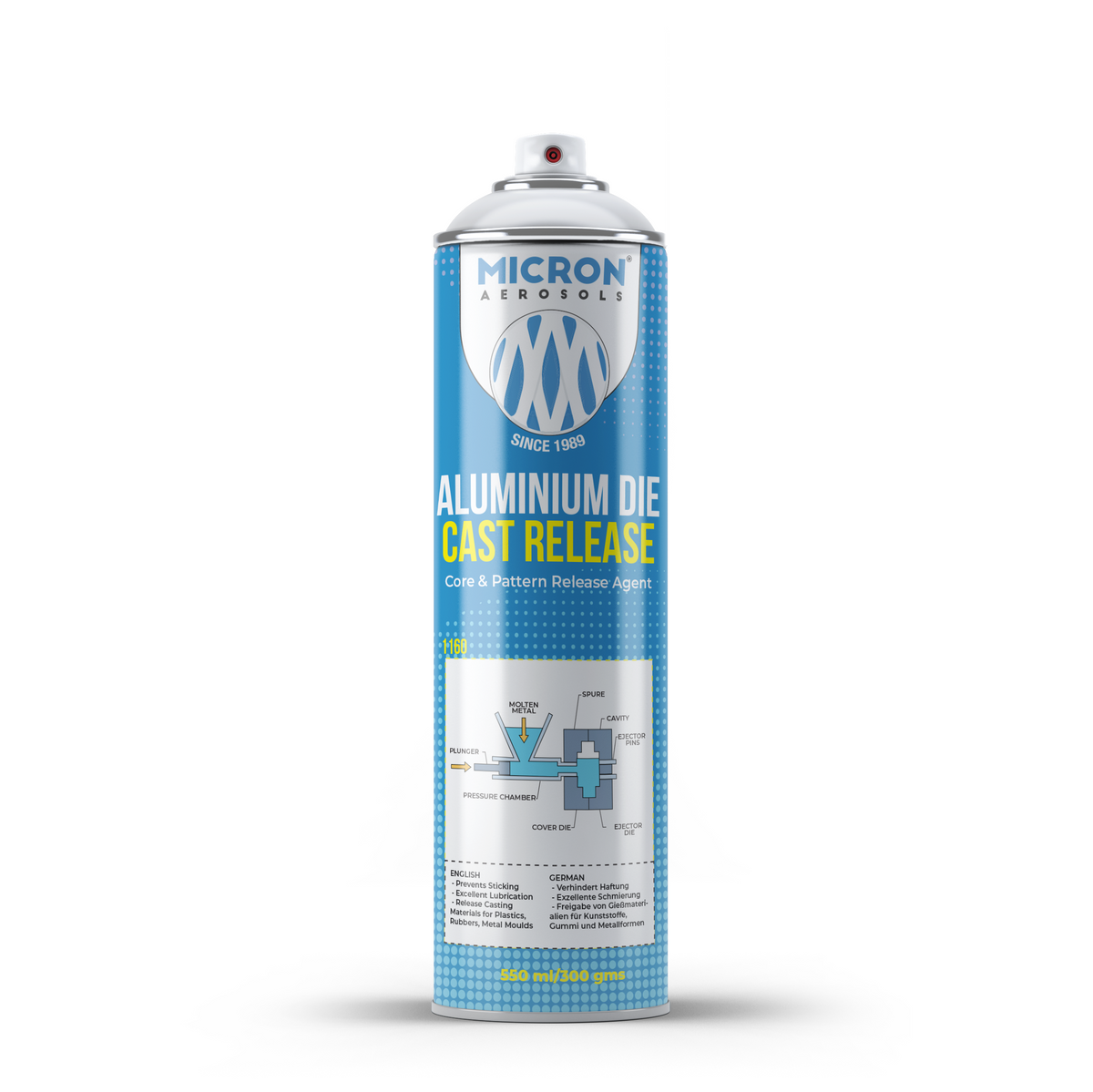 1160 Aluminium Die Cast Release Agent 550ml
