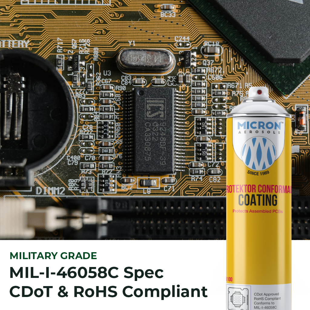 Protektor Conformal Coating CDOT and ROHS Compliant