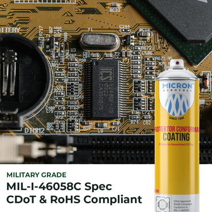 Protektor Conformal Coating CDOT and ROHS Compliant