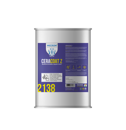 2138 CeraCoat Z - Water Based Boron Nitride Coating - 5Ltr