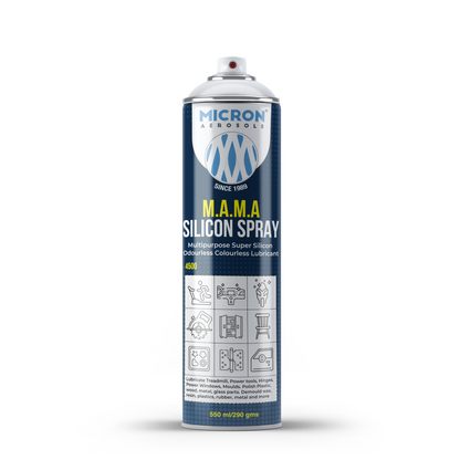 4500 M.A.M.A Silicon Spray | Super SIlicon Multipurpose Spray | 550ml Odourless, Colourless, Toxin Free, Lubricant