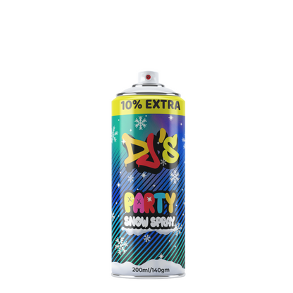 6104 DJ's Party Snow Spray | White Snow Spray Pack of 10