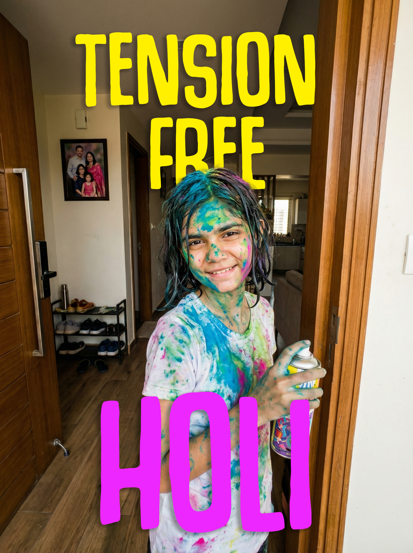 6114 Rang Barse™ Organic Colour Spray | Holi Gift Box | Safe and Toxin Free | Pack of 3