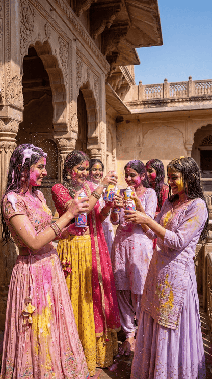 6114 Rang Barse™ Organic Colour Spray | Holi Gift Box | Safe and Toxin Free | Pack of 3