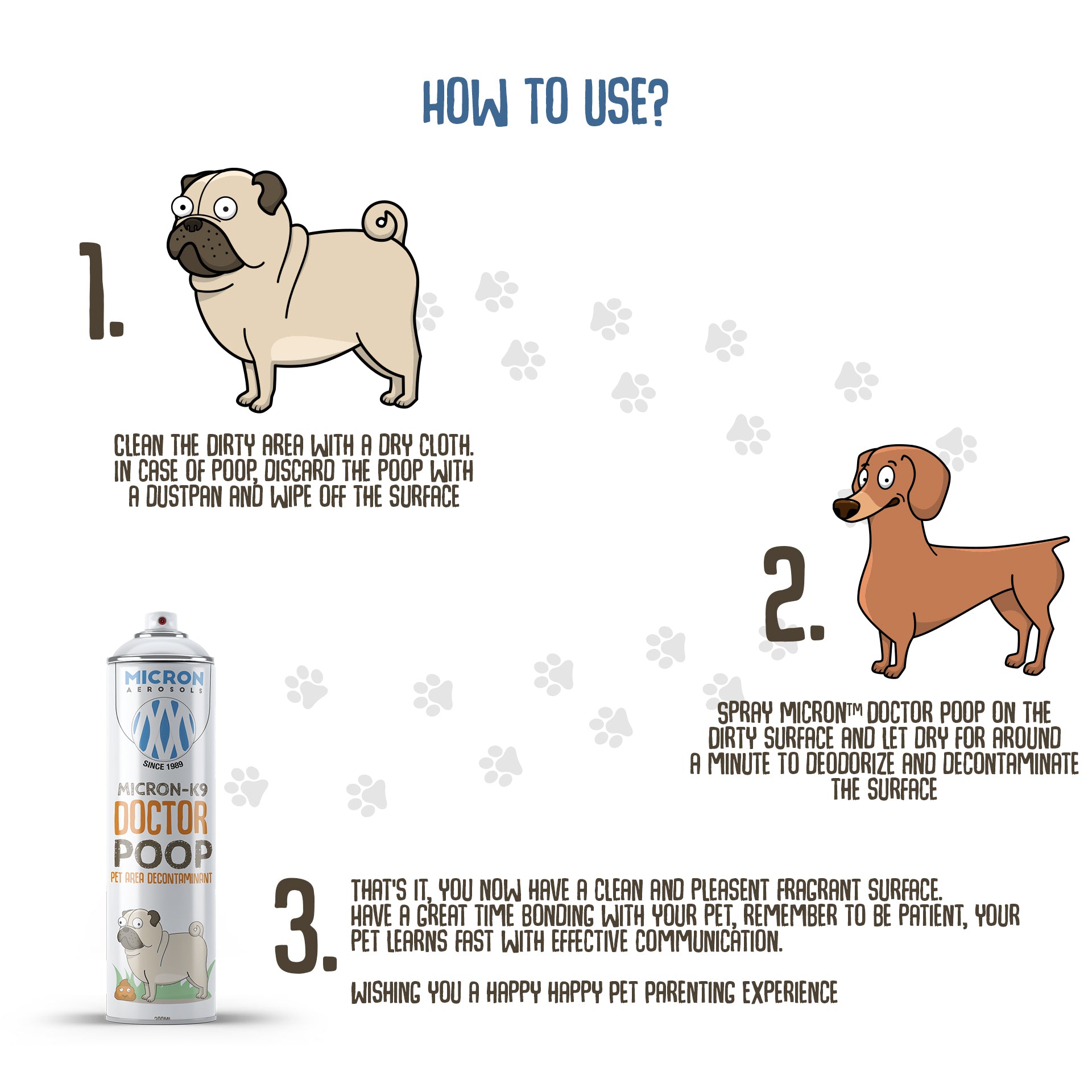 K9 Doctor Poop | Potty Training Aid – Micron Aerosols™