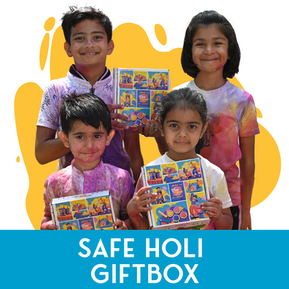 6114 Rang Barse™ Organic Colour Spray | Holi Gift Box | Safe and Toxin Free | Pack of 3