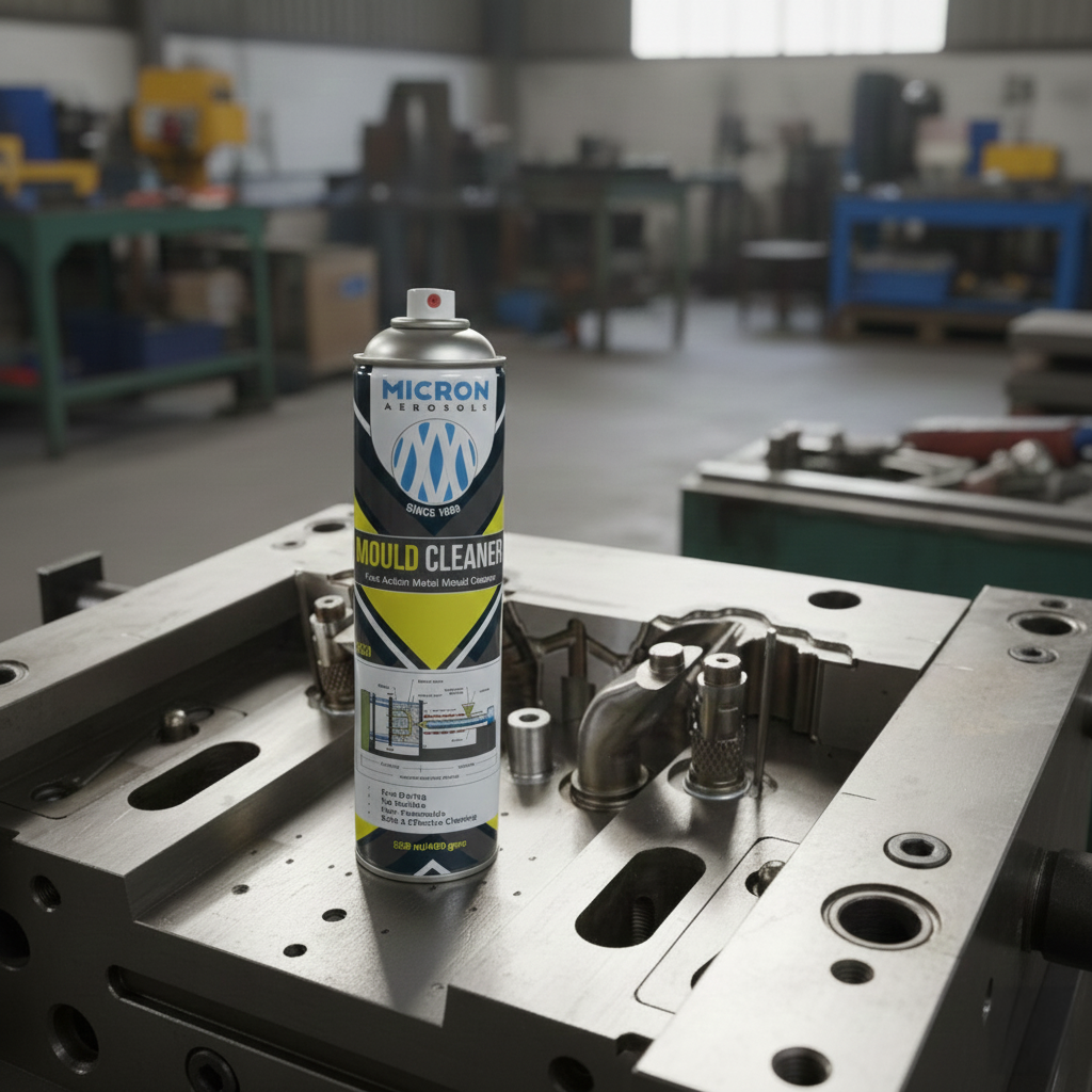 Die Cast Metal Mould Cleaner | For Plastic Moulding – Micron Aerosols™