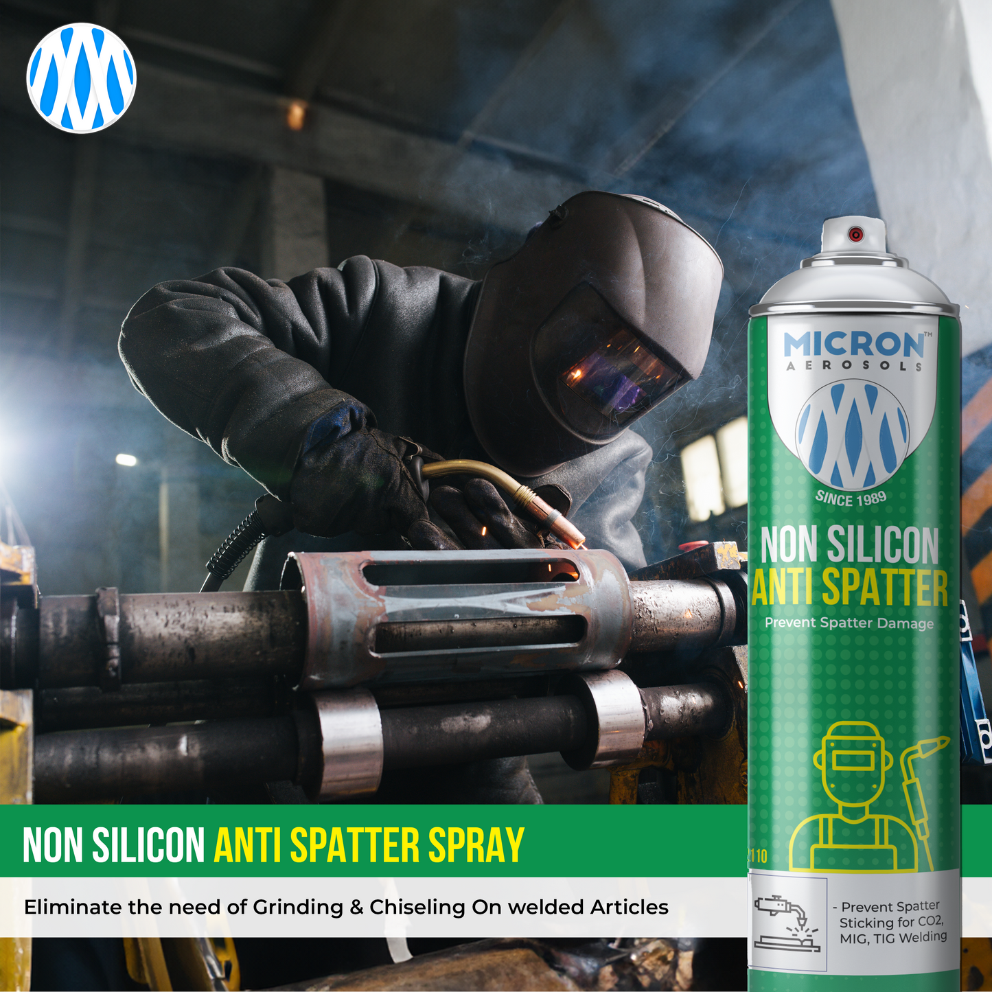 Non Silicon Anti Spatter | 550ml