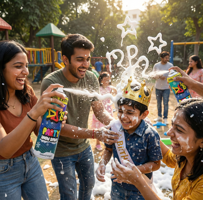 6104 DJ's Party Snow Spray | White Snow Spray Pack of 10